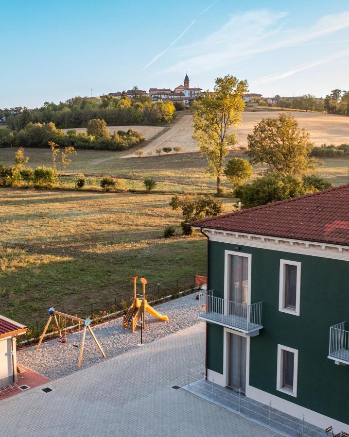 B & Bike Di Ristorante Italia Mombello Monferrato Exteriör bild